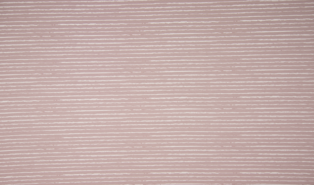 Baumwolle Popeline Stripes - Altrosa